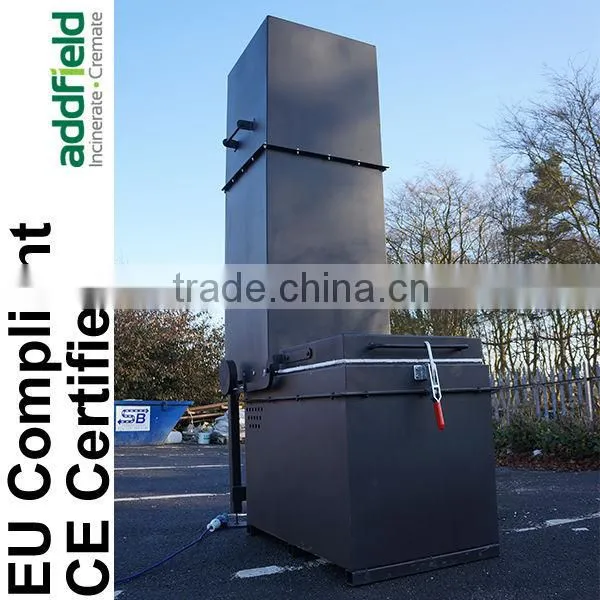 Small Mobile Incinerator Machine Addfield AES100-2SEC