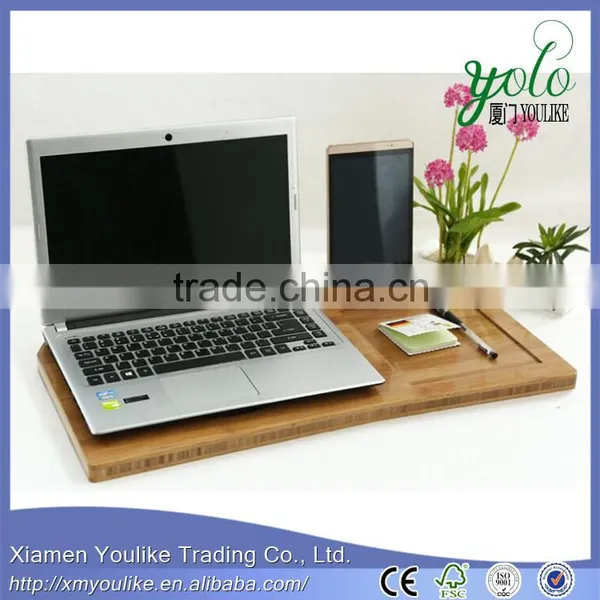Natural Bedroom Laptop Desk Bamboo Laptop Desk