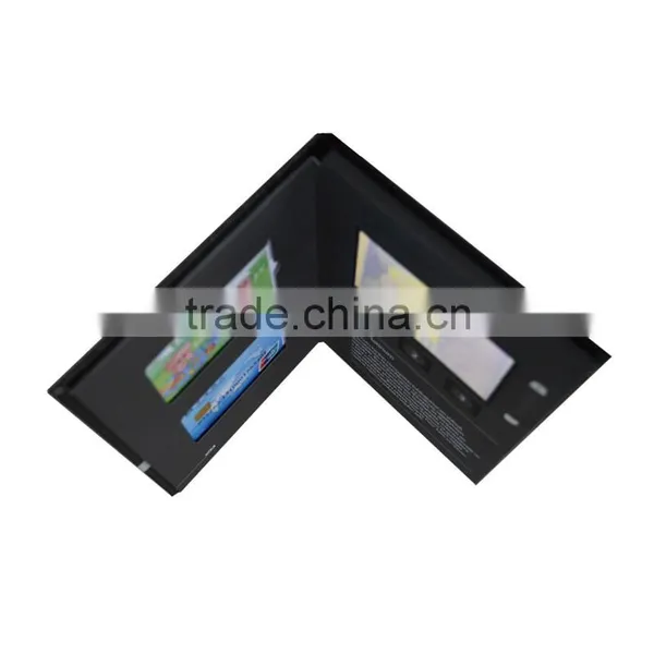 bulk order 1000 pcs 4.3inch 5inch 7inch Video booklet/video brochure/video book/video greeting card