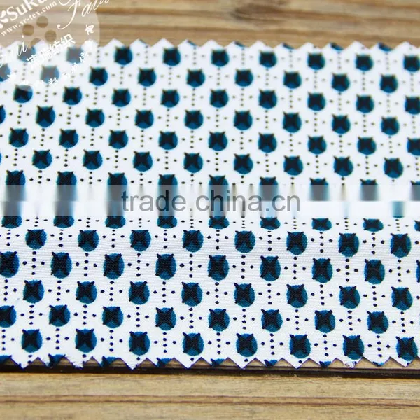 Cheap 100 Polyester Printe Peach Skin Fabric for Beach Shorts photo-4
