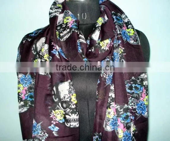 VISCOSE PRINTED SCARF 2014 photo-5