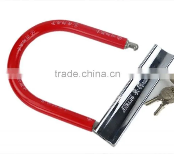 Hot Sale Good Quality Factory Price Durable Anti-theft Bicycle Square U Lock 822 823 photo-2