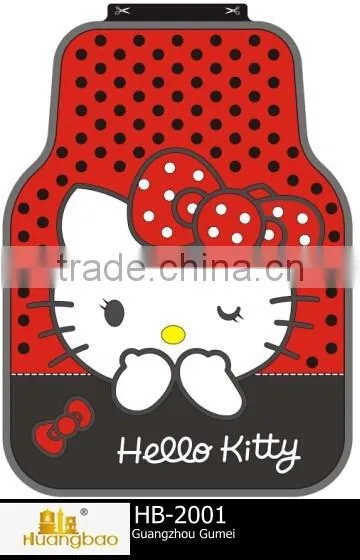 New Design for Hello Kitty Car Mats