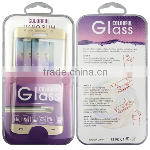 Trends Hot Lower Price Clear Tempered Glass Screen Protector for s6 Edge photo-6