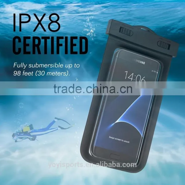 Promotional Gift! PVC Waterproof Cell Phone Bag for 5.5 Inch Phone photo-5