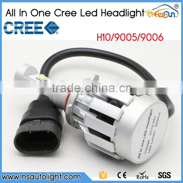 Wholesale Price Of H10 9005 9006 Led Head Light All In One H10 Led Head Light Manufacture Of H10 Led Headlight