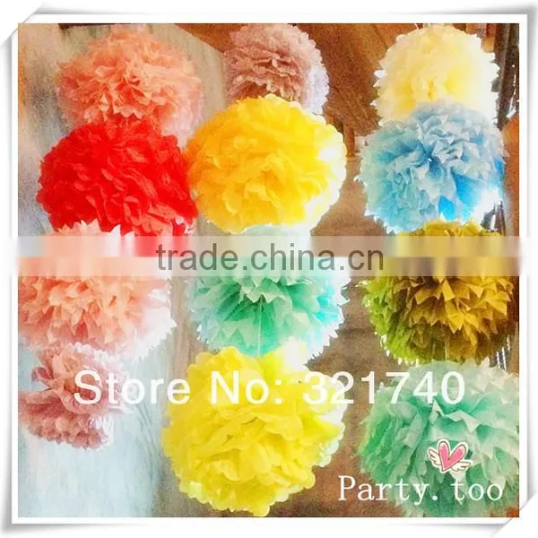 2016 New Arrival Wedding Cheerleading Pompom Paper Mache Crafts photo-4