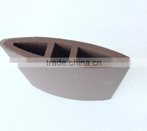 Adjustable Terracotta Louver, Fixed Louver Outside of Glass Wall, Exterior Curtain Wall Facade Terracotta Baguette Stick photo-4