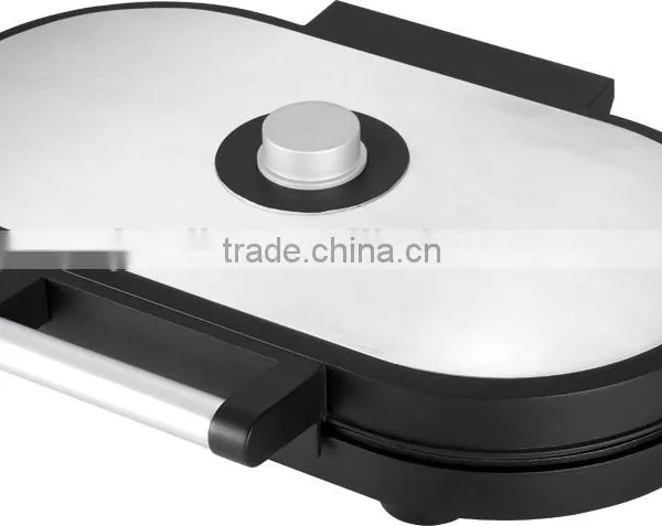 Non-stick Coating Double Heart Electri Waffle Maker photo-2
