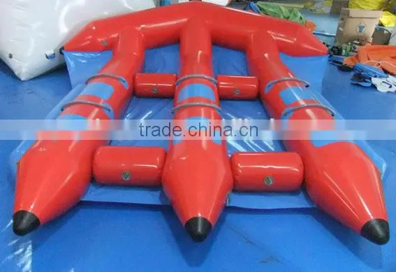 2016 Hot Sale Inflatable Flying Fish Banana Boat for Water Sport
