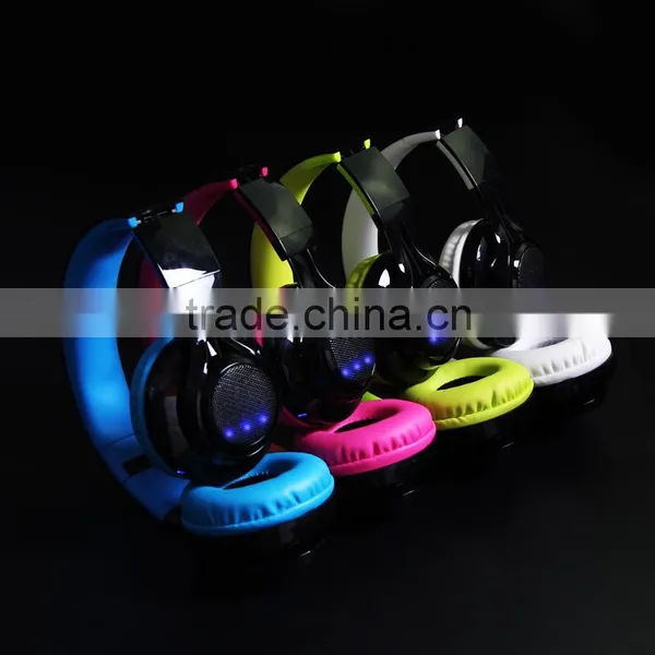 Newst Headphone Bluetooth Headphone Wireless Foldable Earphone Stereo Headphone With Detachable Mic photo-3