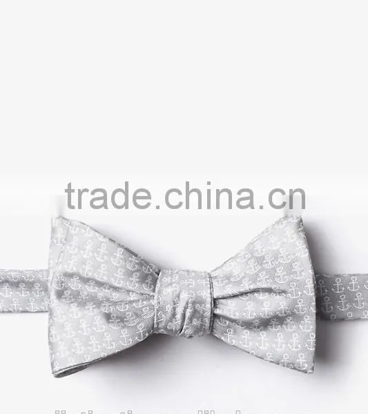 2016 Novelty Self Tie Silk Bow Ties With Custom Logo for Men photo-5