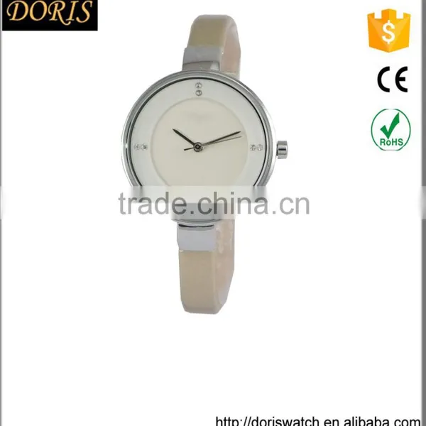 Top Alloy Watch Custom Logo Genuine Leather Ladies Brands Watches photo-2