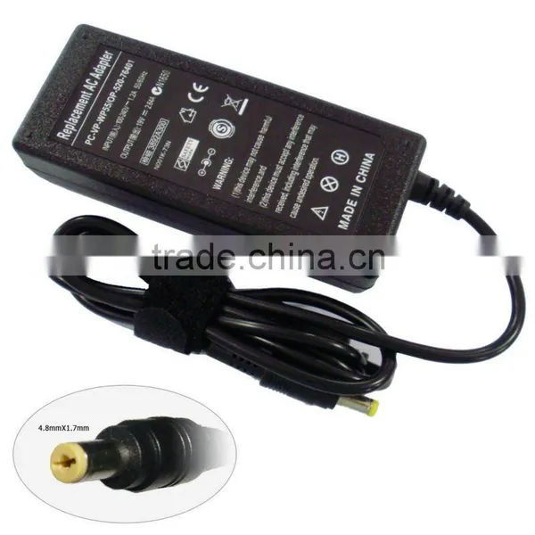 Replacement Laptop ac Adapter Charger for ASUS 19V 2.64A