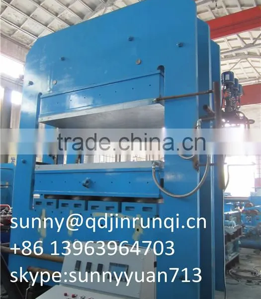 Manufacturer Rubber Floor Tile Vulcanizing Press Machine / Rubber Mat Making Machine With Quality photo-3