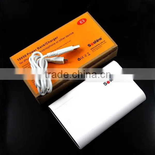 Soshine E3 18650 4pcs 4*18650 DIY Power Bank 4*18350 Battery Power Bank photo-2