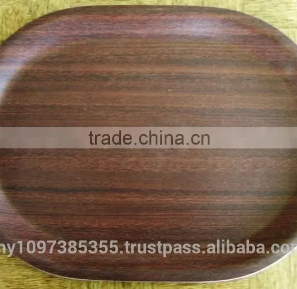 Oval Tray, Mahogany Tray, Natural Plywood Products, Anti-Slip Tray, Wooden Tray, Wooden Tray, Handle Tray, High Quality Products