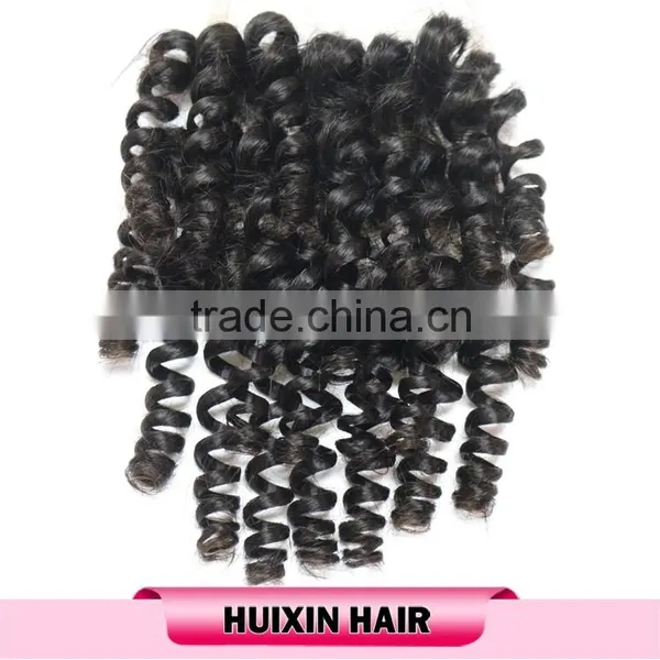 Best Price Top Quality Virgin Brazilian Hair Lace Closure Brazilian Baby Curly Lace Closure photo-4