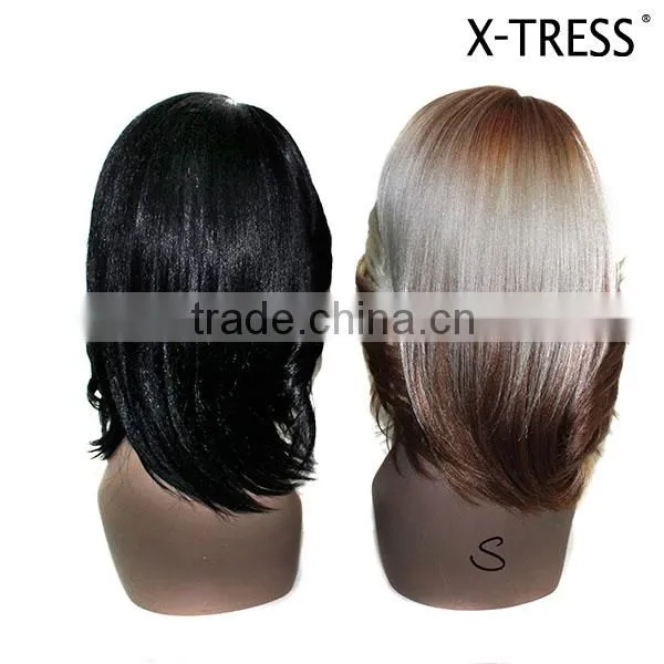Synthetic Blend Best Seller Good Quality High Tempreture Fibre Heat Resistance Hair Wig 2016 photo-6