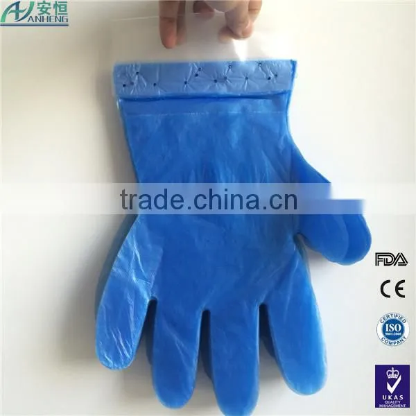 Disposable PE Gloves Waterproof Disposable Gloves Disposable Clear Thin Glove photo-3