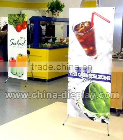 PVC Graphic Printing Mini X Banner Display Advertising Banner Stand photo-4
