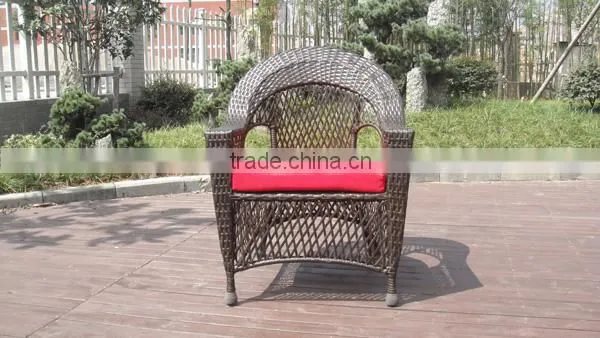 Chinese Style Round Rattan Cane Sofa Set 4Pcs photo-4