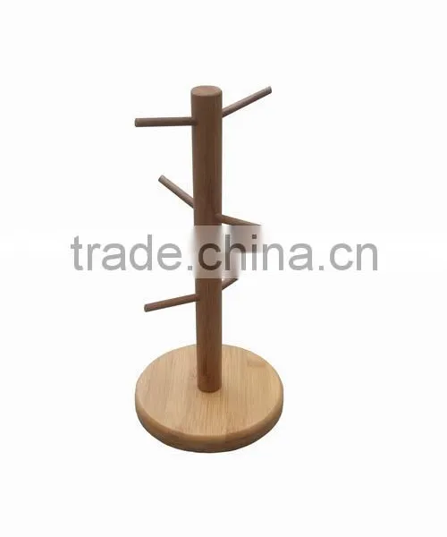 Bamboo Mugs Rack