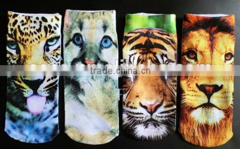 Animal Printing Polyester Socks photo-3