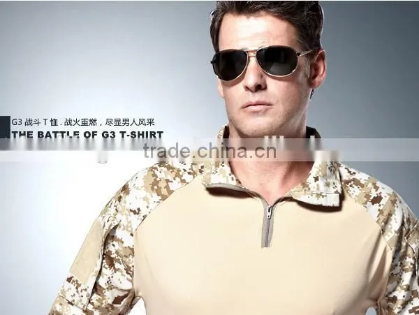 Commando Khaki Digital Desert Camouflage Frog Suits Camouflage Pants Army Uniform photo-2
