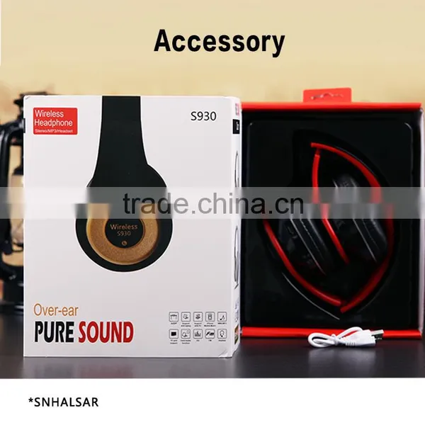 SNHALSAR New S930 Stereo V4.0 Headphone Wireless Bluetooth Headset With Good Battery photo-5