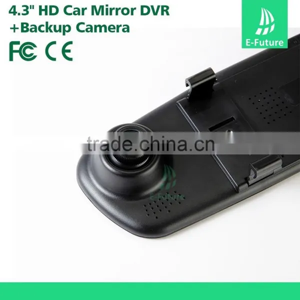 4.3 Inch FHD Car DVR Car Black Box Rear View Mirror Car Camera Recorder photo-5