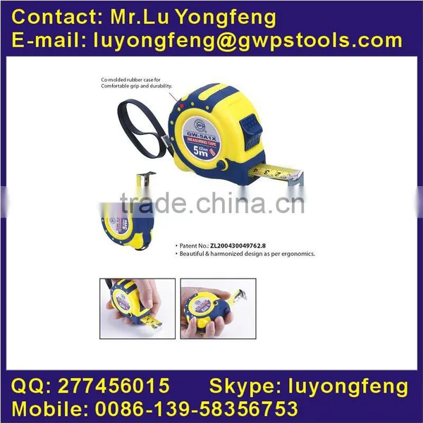 Steel Tape Measure With 3-stop Buttons Series A1