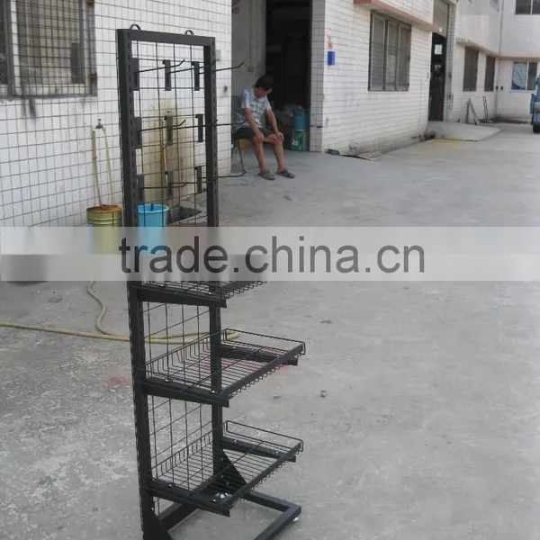 Metal Wire Garden Plant Seed Display Rack photo-3