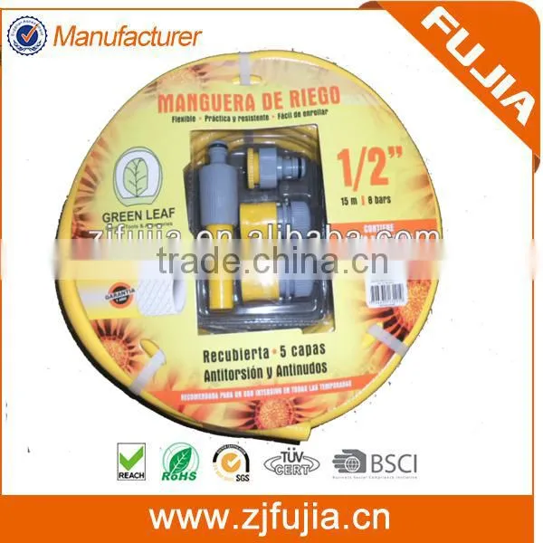 1/2'' Diameter PVC Woven Hose Portable Garden Hose Reel photo-3