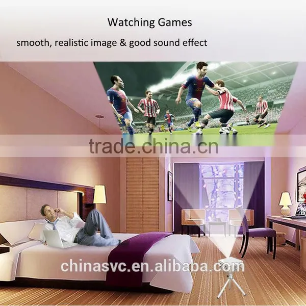 Juneto Wireless Home Theater System DLP Pico Projector With Wifi Bluetooth photo-6