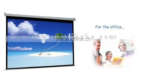 Motorised Projection Screen, Electric Projection Screen, Big Size Projector Screen for Office Home Theater School 60-300 Inches photo-3