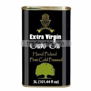 Organic Extra Virgin Olive Oil. High Quality Organic Olive Oil. 1st Cold Press. 100% Organic Olive Oil 5L Metallic Tin photo-4