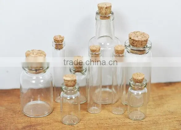 Wholesale Wood Engraved Small Glass Bottle Synthetic Cork Stopper photo-6