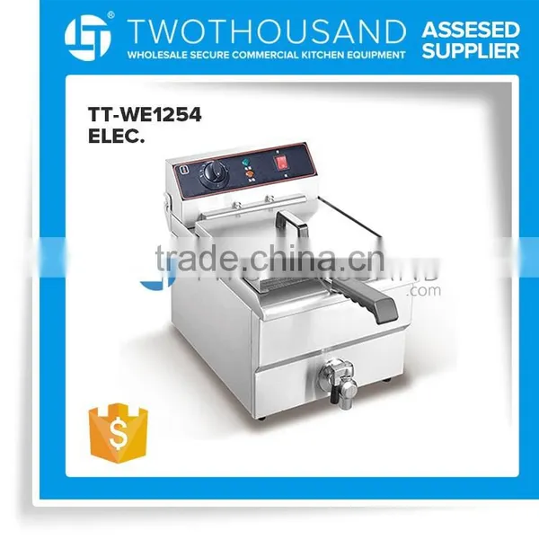 Gas Chip Fryer - 2 Baskets, 11 Liters, 35490 BTU, TT-WE268C photo-5