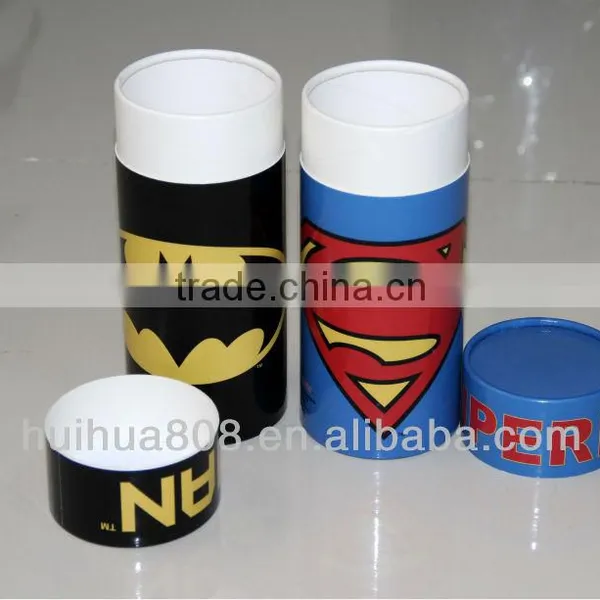 Round Printed Cardboard Tube/paper Tube/carton Tube With Lid photo-5