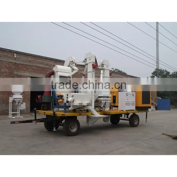 Diesel Gernerator Driving Grain Cleaning Plant photo-6