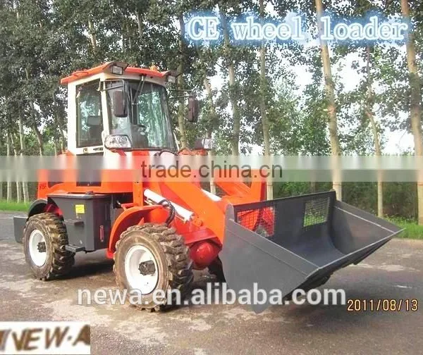 2016 Hot Sale 1.5ton CE Mini Wheel Front Loader photo-6