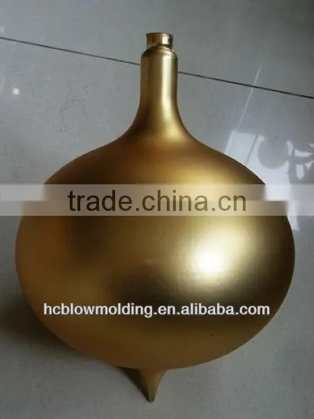 OEM Blow Molding Plastic Large Christmas Balls Plastic Christmas Shinny Ball photo-2