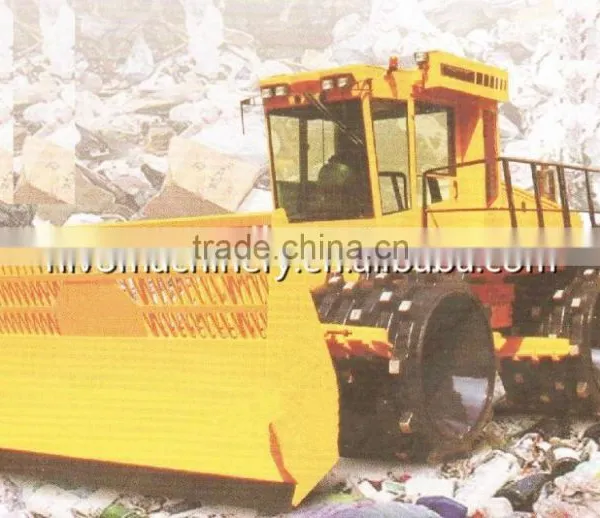 LLC233H Hydraulic Type, Four Wheel Drive Landfill Compactor. Earth-moving Equipment on Hot Sale photo-5