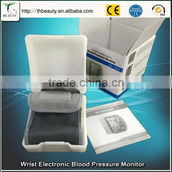 High Quality Digital LCD Automatic Wrist Blood Pressure Monitor Heart Beat Rate Pulse Meter Measure photo-5