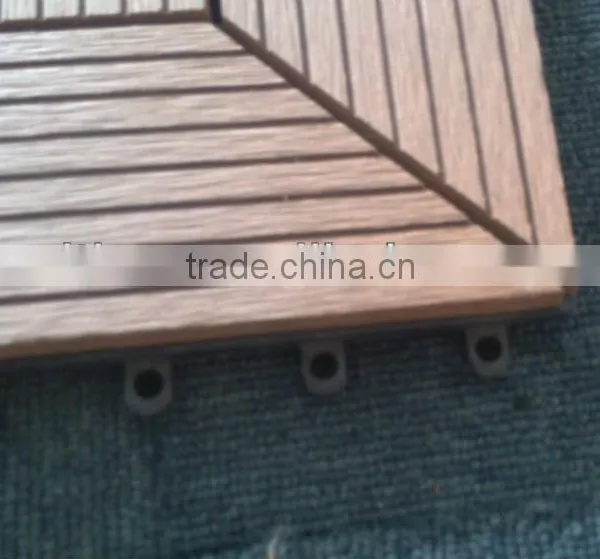 DIY Outdoor Wood Plastic Composite Decking (WPC) False Floor photo-2