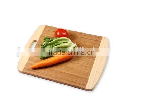 100% Natural Bamboo Chopping Cutting Board 2-Piece Set photo-4