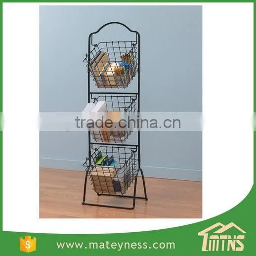 Storage Metal Kitchen 3 Tier Fruit Basket Stand photo-4