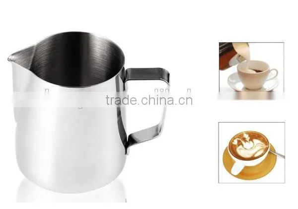 2016 Stainless Steel Milk Steaming Frothing Pitcher Milk Pitcher photo-3