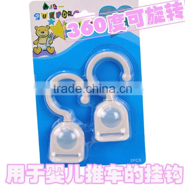 J305 Fashionable Baby Stroller Plastic Hook , Animal Velcro Hook, photo-3